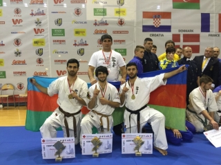 Karateçilərimiz Avropa çempionatında üç medal qazandı-